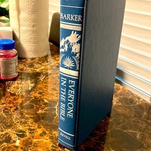 Everyone in the Bible by Barker, William Pierson, Revell 1966, Hardcover 1st Ed.